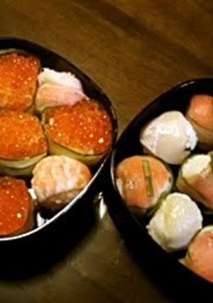 A picture of Instant & Easy Guest Food Sushi Balls.