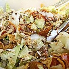 A picture of Leah's Taco Salad.