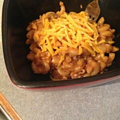 A picture of Homemade Hamburger Helper.