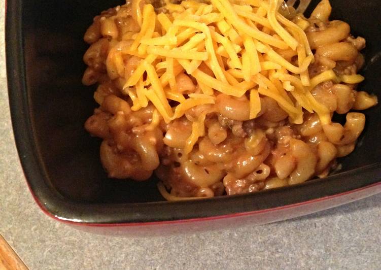 Recipe of Award-winning Homemade Hamburger Helper