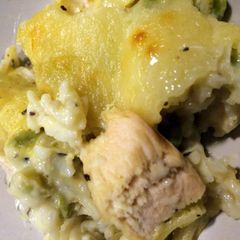 Dreamy Chicken And Rice Casserole A picture of Dreamy Chicken And Rice Casserole.