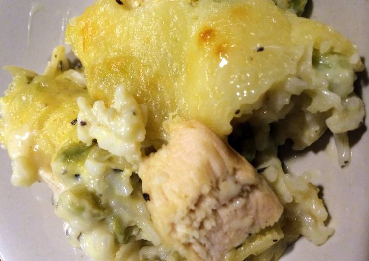 Easiest Way to Make Super Quick Homemade Dreamy Chicken And Rice Casserole