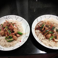 Stir Fried Ginger Chicken A picture of Stir Fried Ginger Chicken.