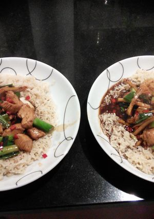 A picture of Stir Fried Ginger Chicken.