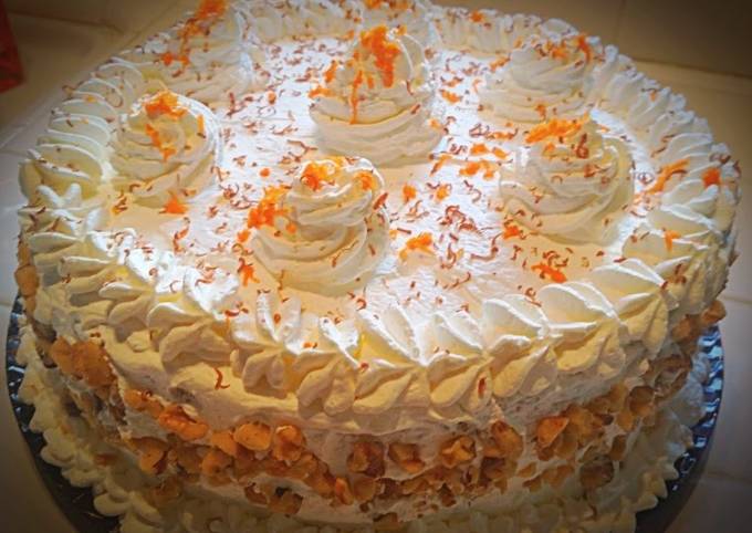 Simple Way to Make Award-winning Ray&#39;s Pineapple Cream Carrot Cake