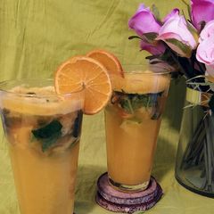 A picture of Orange mojito.