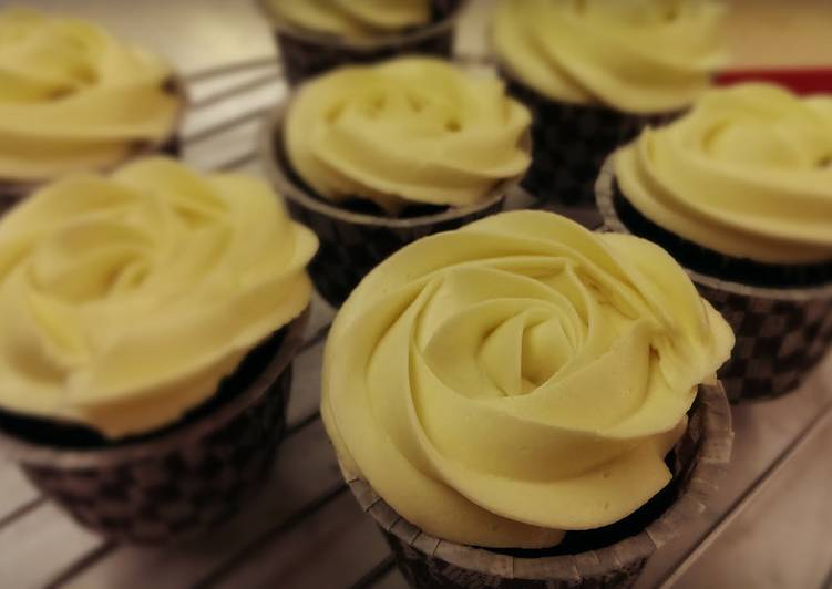 Recipe of Homemade holy-moist chocolate cupcakes