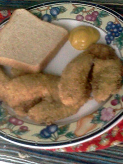 A picture of Joe's pan fried Tilapia.
