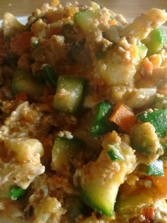 Una foto de Revuelto de verduras
