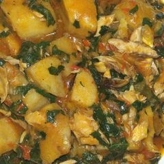 A picture of Yam porridge.