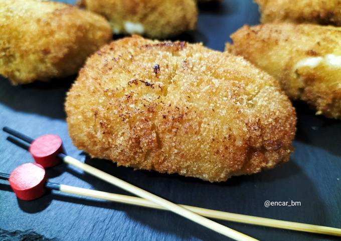 Croquetas de pollo cajún Receta de Encar- Cookpad