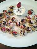 Creme Anglaise fruit tarts