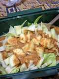 INSPIRASI MENU ANAK KOS: PECEL/LOTEK DADAKAN SUPER INSTAN😋
