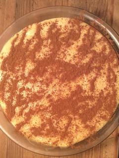 A picture of Milk Tart.