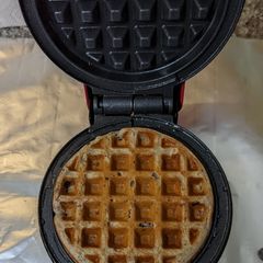 A picture of Blueberry Cranberry Waffles.