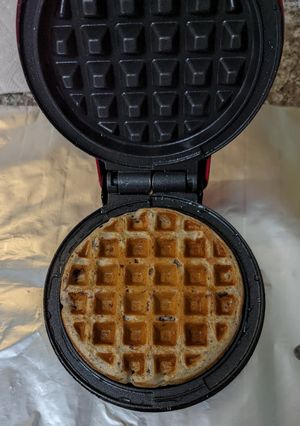 A picture of Blueberry Cranberry Waffles.