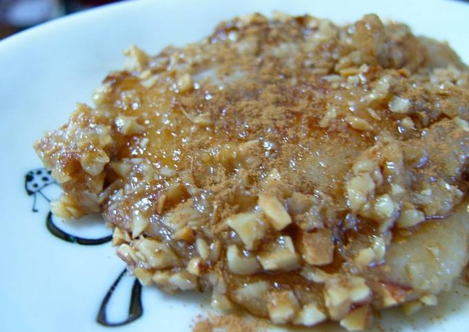 Fragrant Maple Cheese Nut Mochi