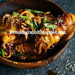 A picture of Typical japanese special squid.