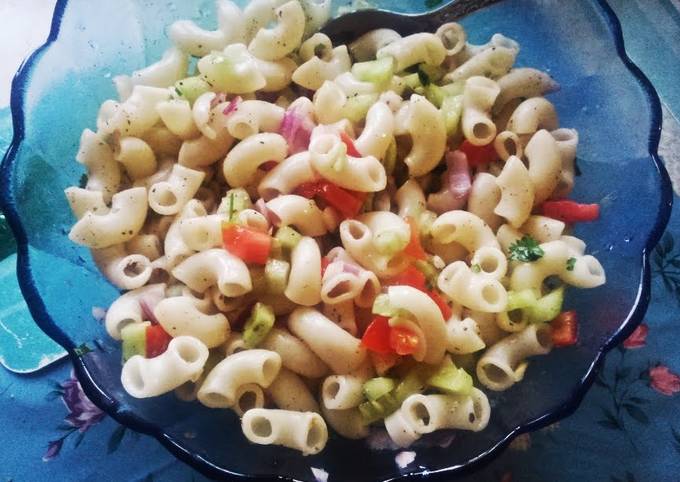 Step-by-Step Guide to Prepare Homemade Simple macaroni salad