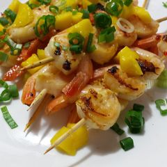 A picture of Caribbean Mango Shrimp.