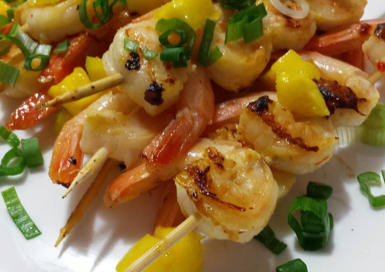 Recipe of Perfect Caribbean Mango Shrimp