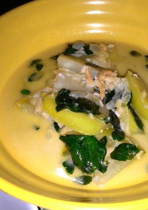 A picture of Papaya in Coconut Milk.