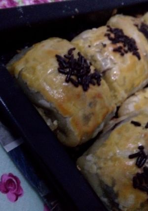 Foto resep Bolen pisang coklat keju (praktis)