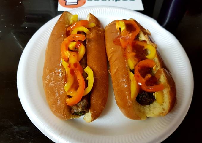 My Sheekh kebab Hot Dogs ðŸ¤—