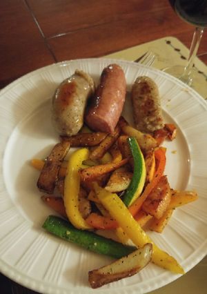 A picture of Simple sausage.