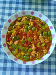 Foto resep Ayam pete saos tomat cung