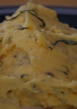 A picture of Mayo-Free Whipped Potato Salad.