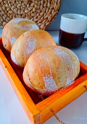Foto resep Milk hearth bread (mirukuhasu)