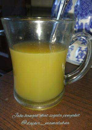 Foto resep Jahe hangat obat segala penyakit