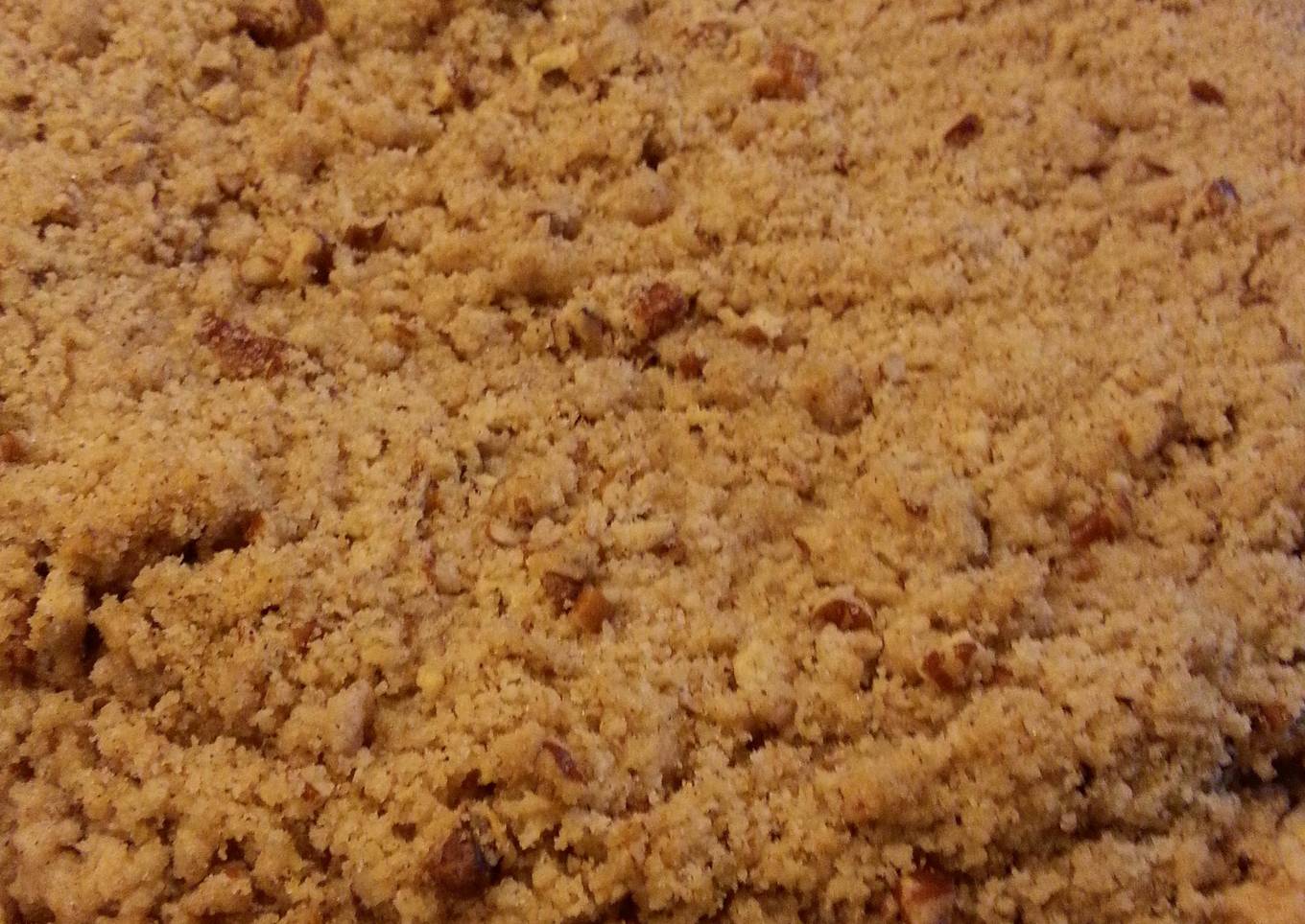 Streusel Topped Pumpkin Pie