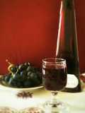Concord grape liqueur