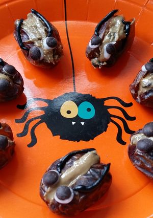 A picture of Vickys Stuffed Cockroaches (Dates).
