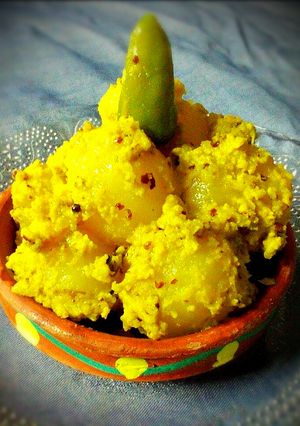 ভাপা আলু রেসিপির প্রধান ছবি