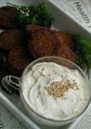 A picture of Tofu Hummus.