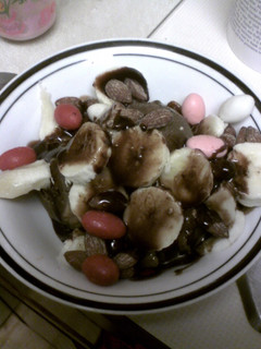 A picture of Black Velvet Elvis Sundae.