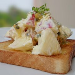 A picture of Apple with Passionfruit Mascapone Diet Brunch Sandwich / DAY 4.