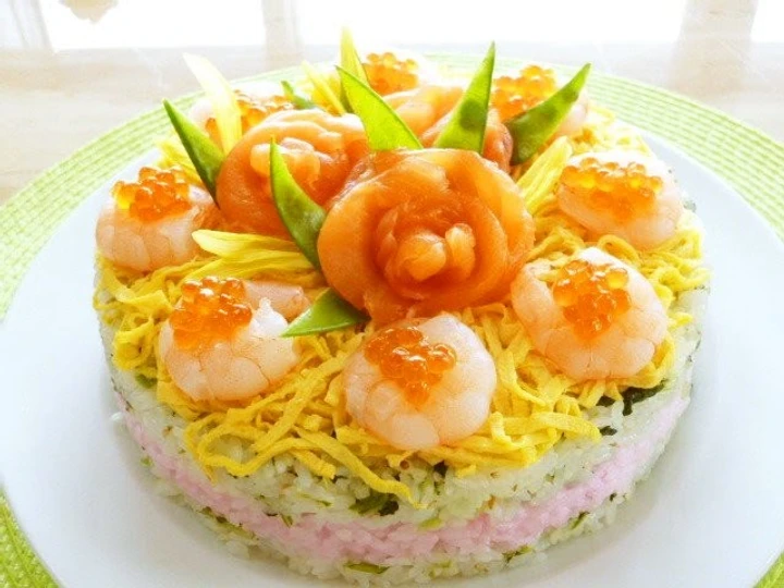 Recipe Sushi Cake #2 the Delicious So Delicious