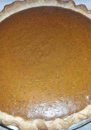 A picture of My Ultimate Pumpkin Pie.