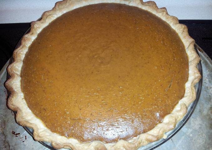 Recipe of Perfect My Ultimate Pumpkin Pie