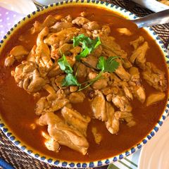 Butter chicken A picture of Butter chicken.