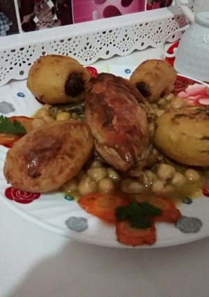 صورة لوصفة محشي بطاطا