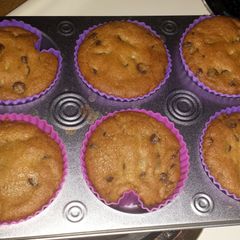 A picture of Oreo Stuffed Chocolate Chip Cookie Cups.