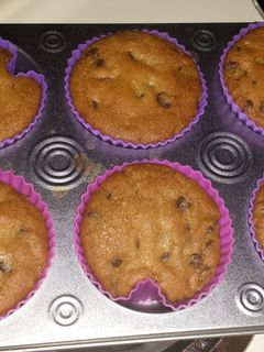 A picture of Oreo Stuffed Chocolate Chip Cookie Cups.