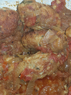 A picture of Spicy Savory Meatballs.