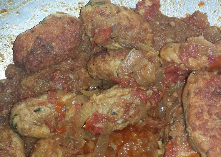 Recipe of Speedy Spicy Savory Meatballs