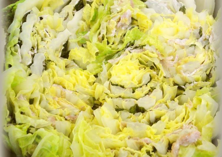 How to Prepare Perfect Easy Layered Chinese Cabbage and Pork In A Pot